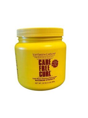 Softsheen Carson Care Free Curl Cold Wave Chemical Rearranger Maximum Strength
